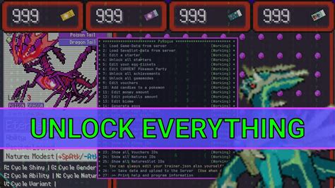 how to unlock everything pokerogue.